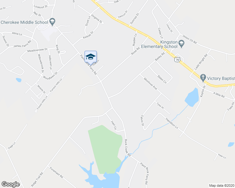 map of restaurants, bars, coffee shops, grocery stores, and more near 108 Bailey Road in Kingston