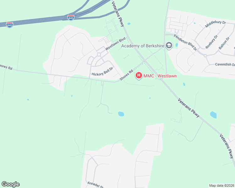 map of restaurants, bars, coffee shops, grocery stores, and more near 3431 Shores Road in Murfreesboro