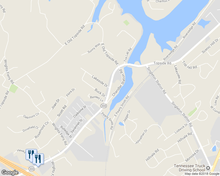 map of restaurants, bars, coffee shops, grocery stores, and more near 1528 Topside Rd in Louisville
