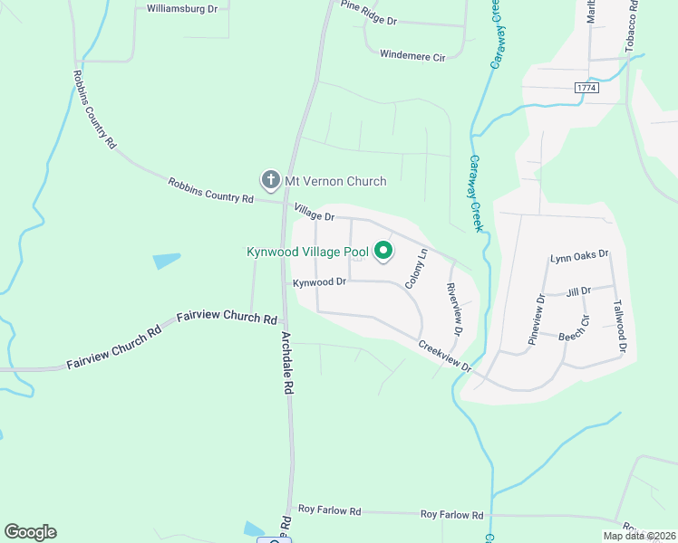 map of restaurants, bars, coffee shops, grocery stores, and more near 4711 Cottage Lane in Trinity
