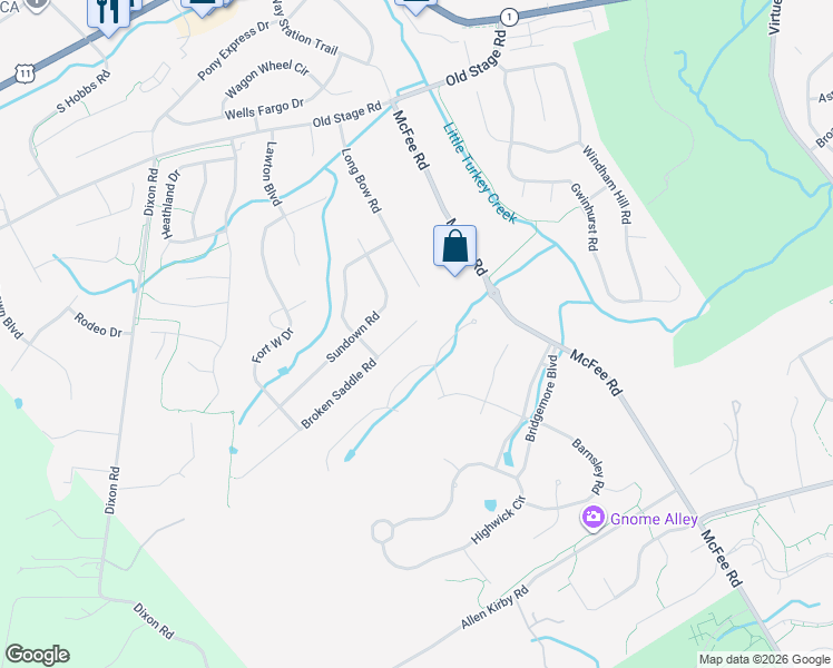 map of restaurants, bars, coffee shops, grocery stores, and more near 12439 Waterslea Lane in Knoxville