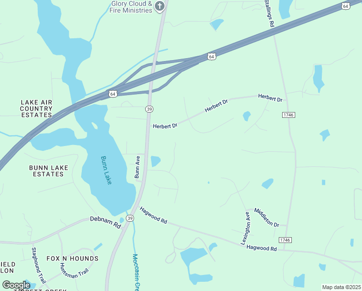 map of restaurants, bars, coffee shops, grocery stores, and more near 1029 Lewis Farm Road in Zebulon