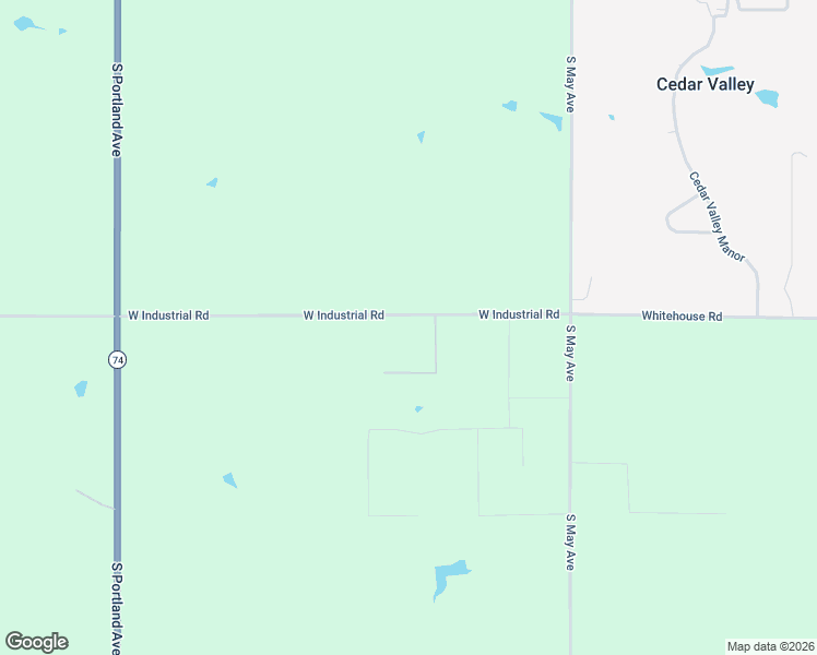 map of restaurants, bars, coffee shops, grocery stores, and more near 1555 West Industrial Road in Guthrie