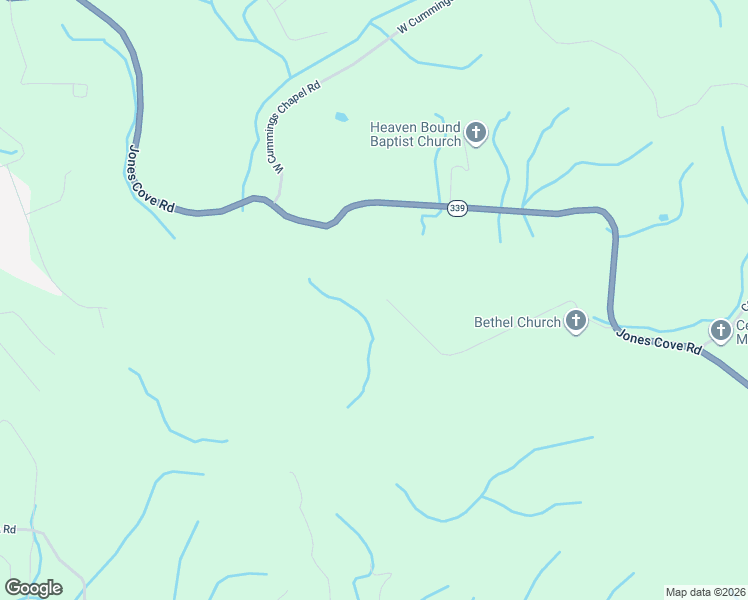 map of restaurants, bars, coffee shops, grocery stores, and more near 2628 Bethel Church Road in Sevierville