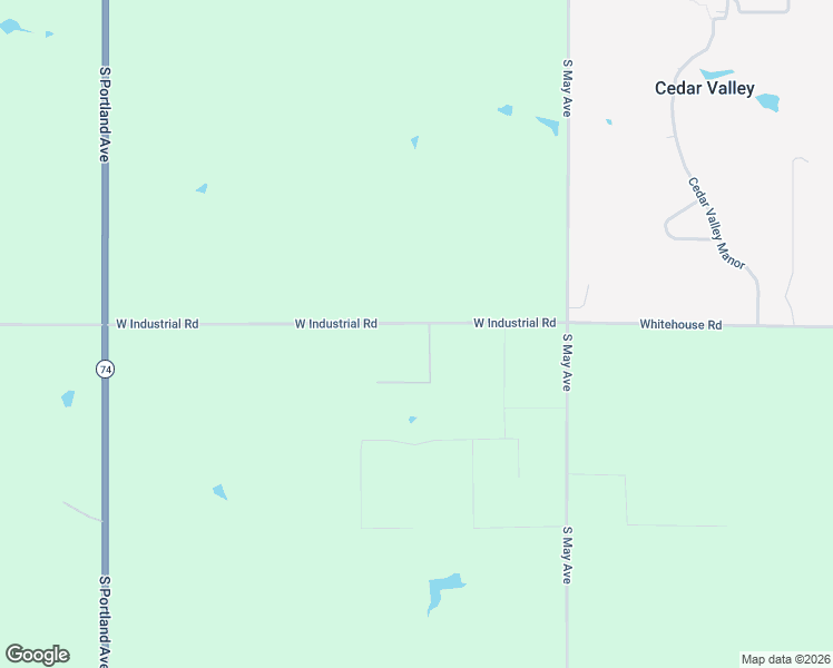 map of restaurants, bars, coffee shops, grocery stores, and more near 1555 West Industrial Road in Guthrie