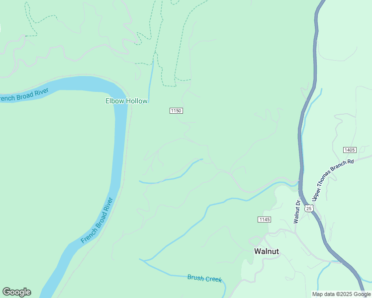 map of restaurants, bars, coffee shops, grocery stores, and more near 691 Sandy Bottom Road in Marshall