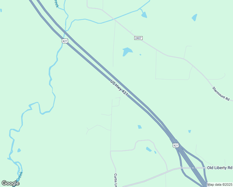map of restaurants, bars, coffee shops, grocery stores, and more near 4012 Curtis Lane in Staley