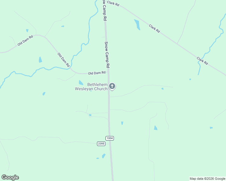 map of restaurants, bars, coffee shops, grocery stores, and more near 9468 Snow Camp Road in Snow Camp