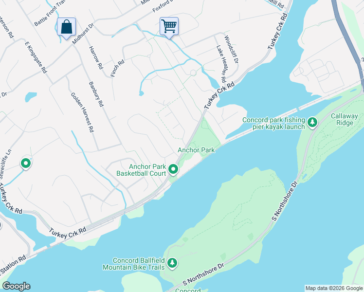 map of restaurants, bars, coffee shops, grocery stores, and more near 865 Anchor Vista Rd in Farragut