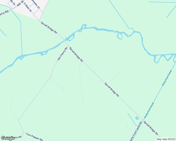 map of restaurants, bars, coffee shops, grocery stores, and more near 758 Spruill Bridge Road in Creswell