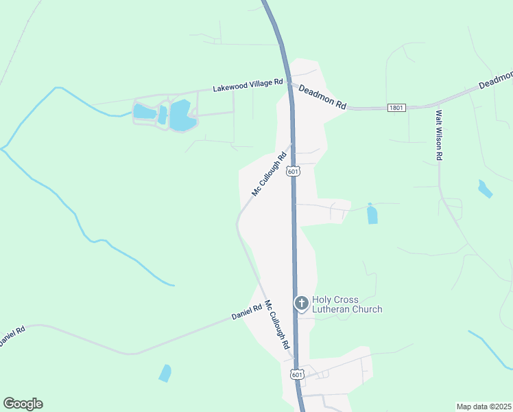 map of restaurants, bars, coffee shops, grocery stores, and more near 203 McCullough Road in Mocksville