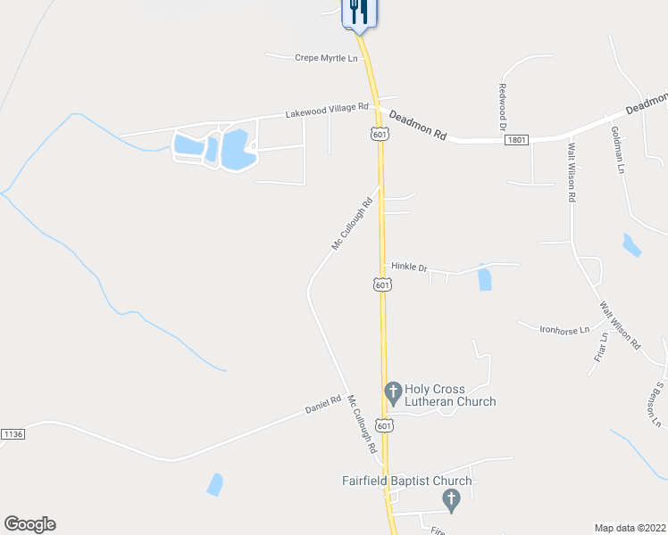 map of restaurants, bars, coffee shops, grocery stores, and more near 203 Mc Cullough Road in Mocksville
