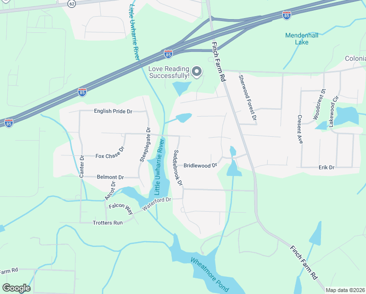 map of restaurants, bars, coffee shops, grocery stores, and more near 3814 Saddlebrook Drive in Trinity
