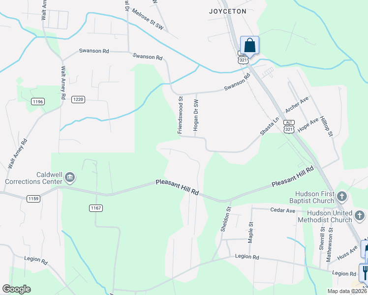 map of restaurants, bars, coffee shops, grocery stores, and more near 121 Maplewood Court in Hudson