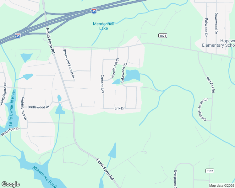map of restaurants, bars, coffee shops, grocery stores, and more near 3856 Azalea Lane in Trinity