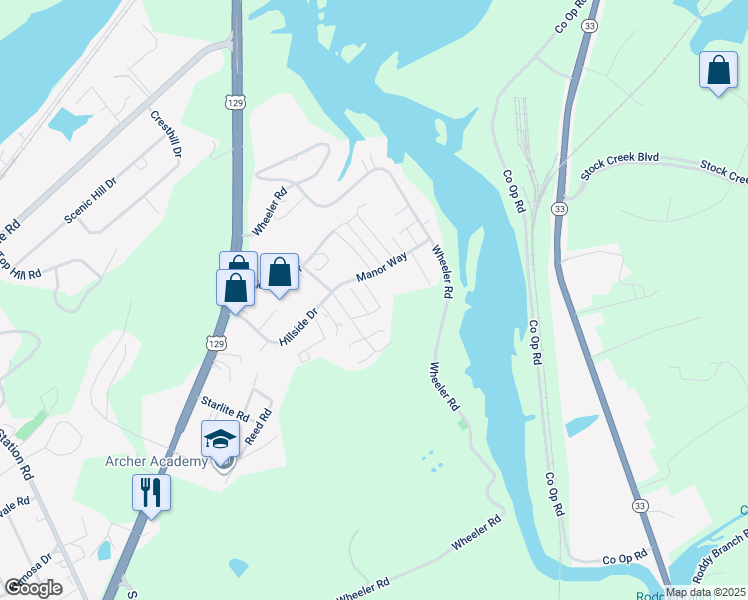 map of restaurants, bars, coffee shops, grocery stores, and more near 701 Tupelo Way in Louisville