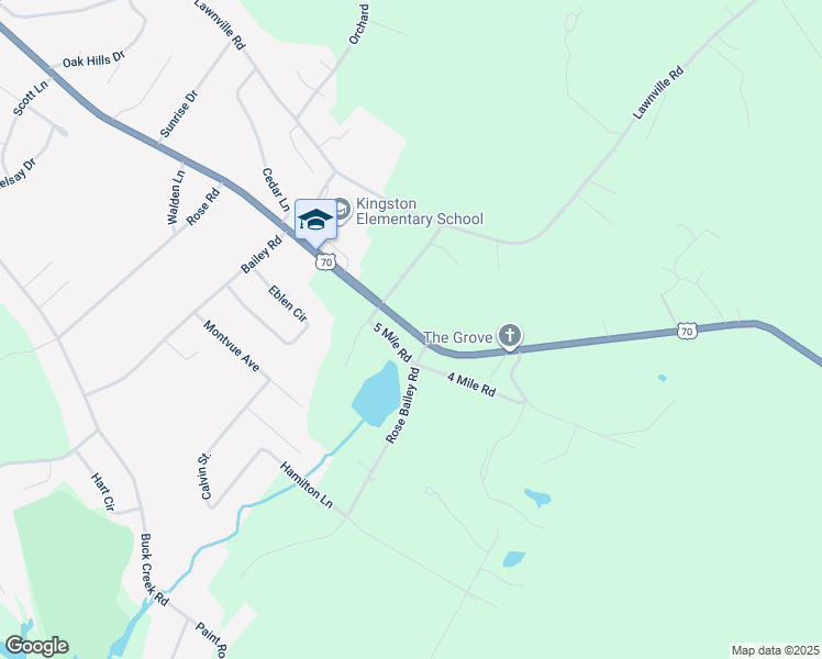 map of restaurants, bars, coffee shops, grocery stores, and more near 2000 Kingston Highway in Kingston