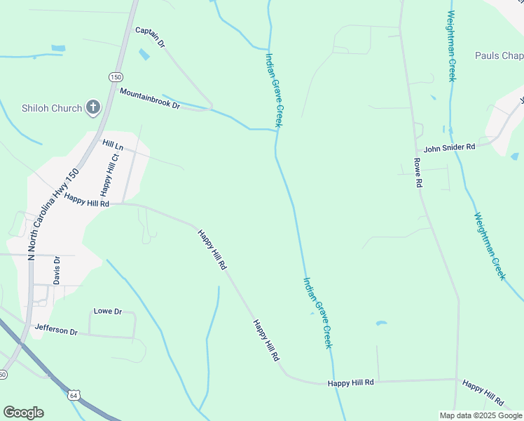 map of restaurants, bars, coffee shops, grocery stores, and more near 2912 Happy Hill Road in Lexington