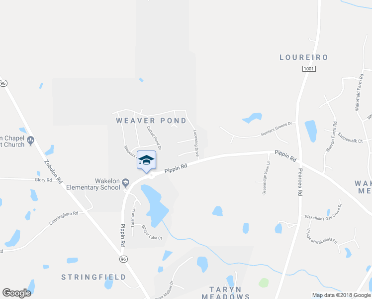 map of restaurants, bars, coffee shops, grocery stores, and more near 3212 Whispernut Lane in Zebulon