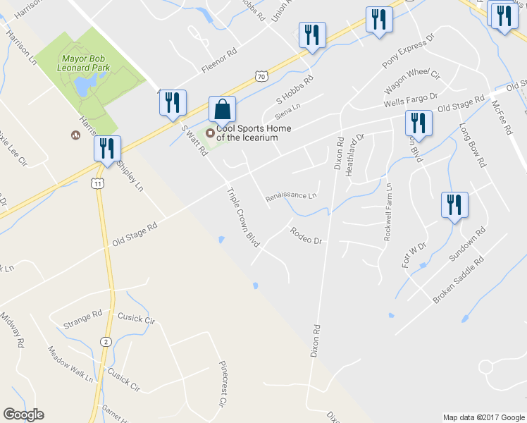 map of restaurants, bars, coffee shops, grocery stores, and more near 329 Cashmere Lane in Knoxville