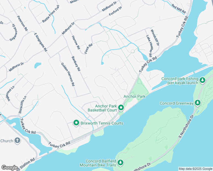 map of restaurants, bars, coffee shops, grocery stores, and more near 833 Spinnaker Road in Knoxville