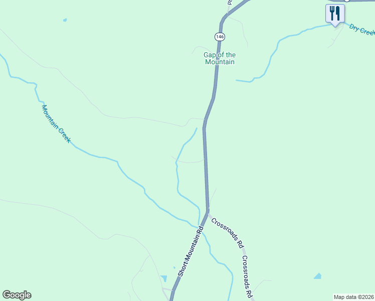 map of restaurants, bars, coffee shops, grocery stores, and more near 6959 Short Mountain Road in Woodbury