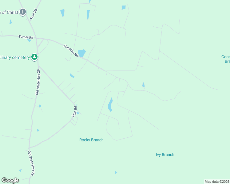 map of restaurants, bars, coffee shops, grocery stores, and more near 49 Houston Drive in Crossville