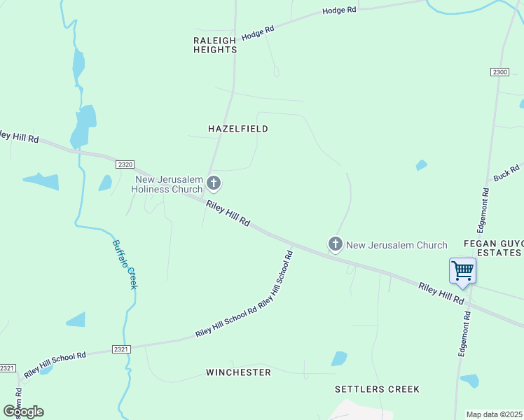 map of restaurants, bars, coffee shops, grocery stores, and more near 5907 Riley Hill Road in Wendell