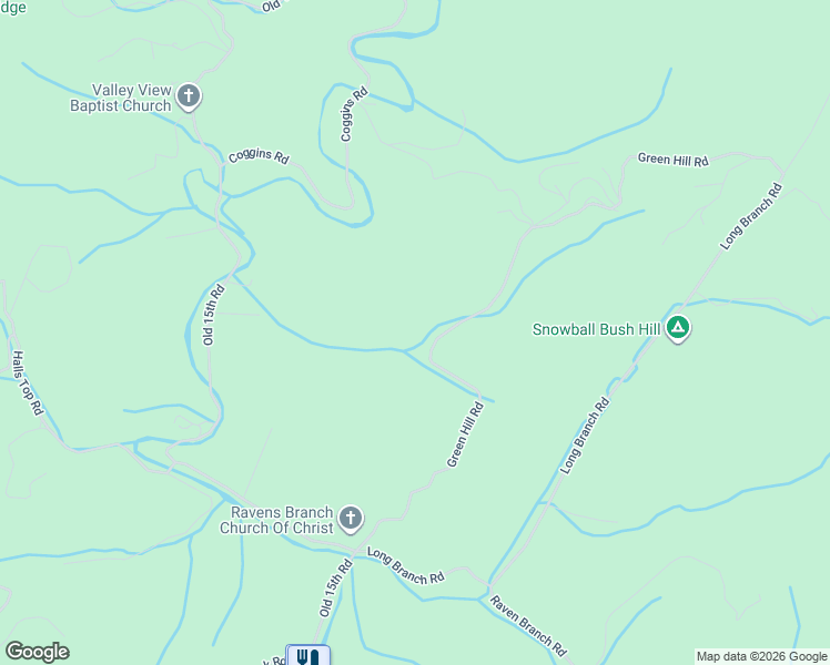 map of restaurants, bars, coffee shops, grocery stores, and more near 2665 Green Hill Road in Del Rio