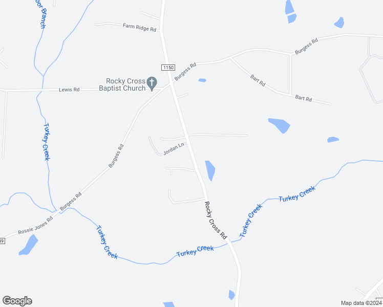 map of restaurants, bars, coffee shops, grocery stores, and more near Rocky Cross Road in Middlesex