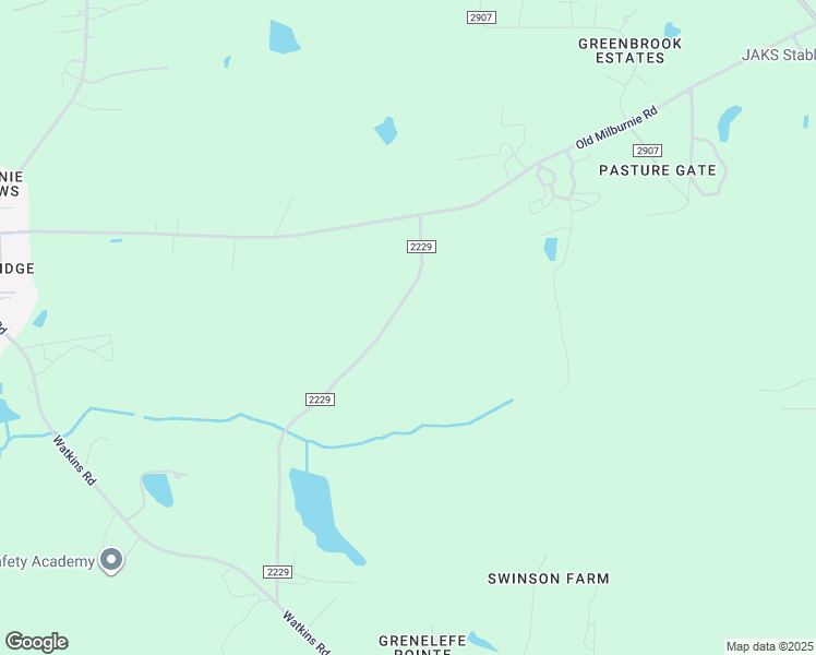 map of restaurants, bars, coffee shops, grocery stores, and more near 2032 Rc Watson Road in Wendell