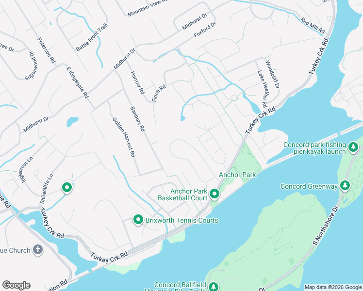 map of restaurants, bars, coffee shops, grocery stores, and more near 901 Spinnaker Road in Knoxville