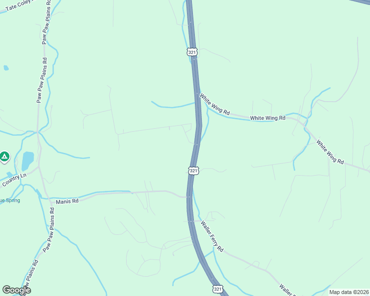 map of restaurants, bars, coffee shops, grocery stores, and more near 300 Montview Drive in Lenoir City
