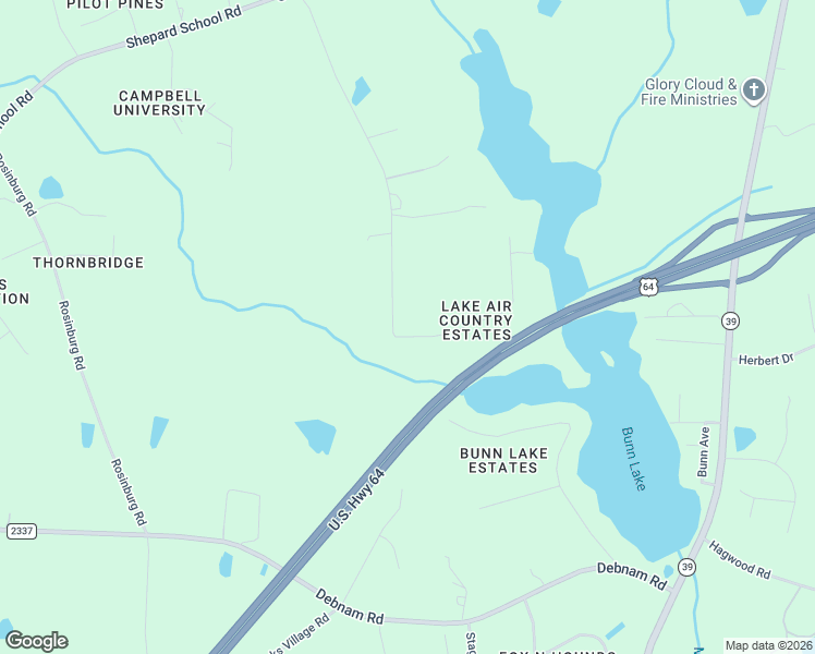 map of restaurants, bars, coffee shops, grocery stores, and more near 10609 Oakley Road in Zebulon