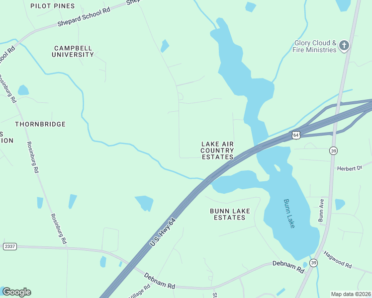 map of restaurants, bars, coffee shops, grocery stores, and more near 10609 Oakley Road in Zebulon