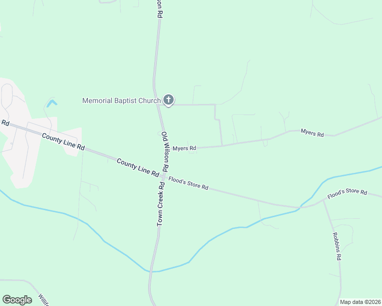 map of restaurants, bars, coffee shops, grocery stores, and more near 94 Myers Rd in Rocky Mt