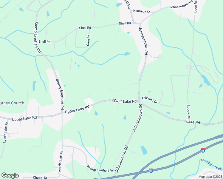 map of restaurants, bars, coffee shops, grocery stores, and more near 1172 Johnsontown Road in Thomasville