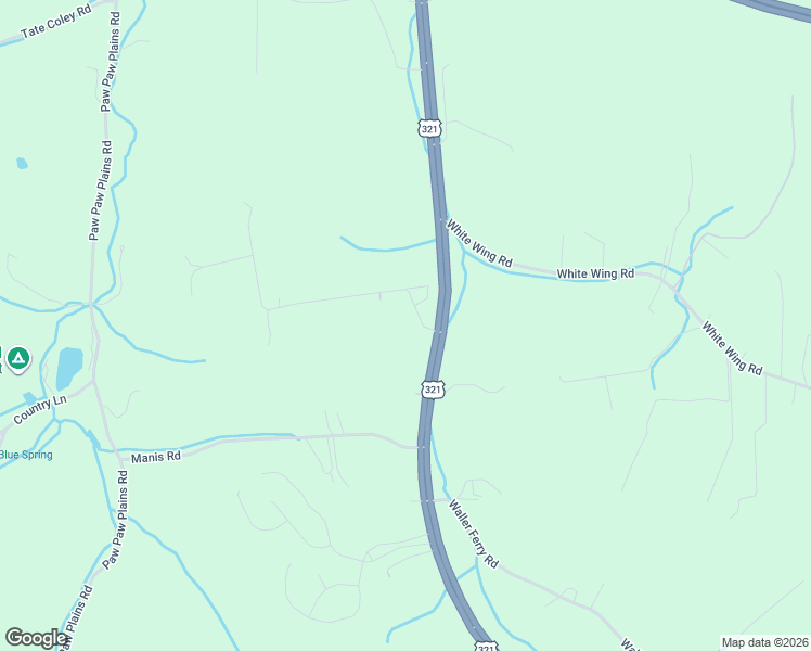 map of restaurants, bars, coffee shops, grocery stores, and more near 300 Montview Drive in Lenoir City
