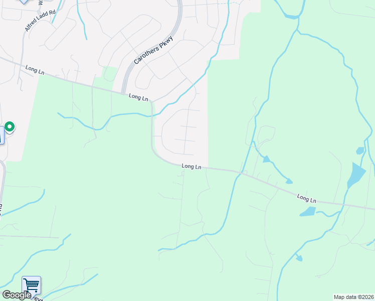 map of restaurants, bars, coffee shops, grocery stores, and more near 5002 Fullbright Court in Franklin