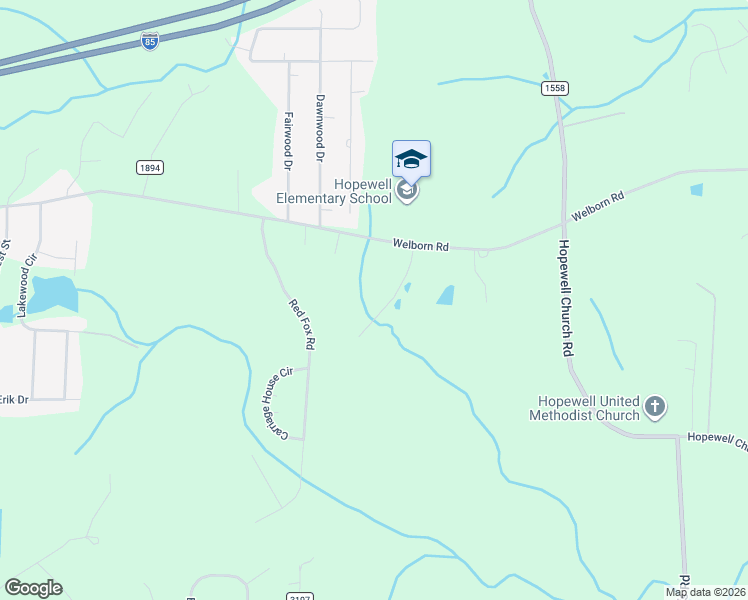 map of restaurants, bars, coffee shops, grocery stores, and more near 3999 Shannon Drive in Trinity