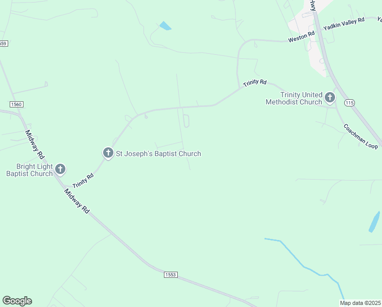 map of restaurants, bars, coffee shops, grocery stores, and more near 157 Field and Stream Lane in Statesville