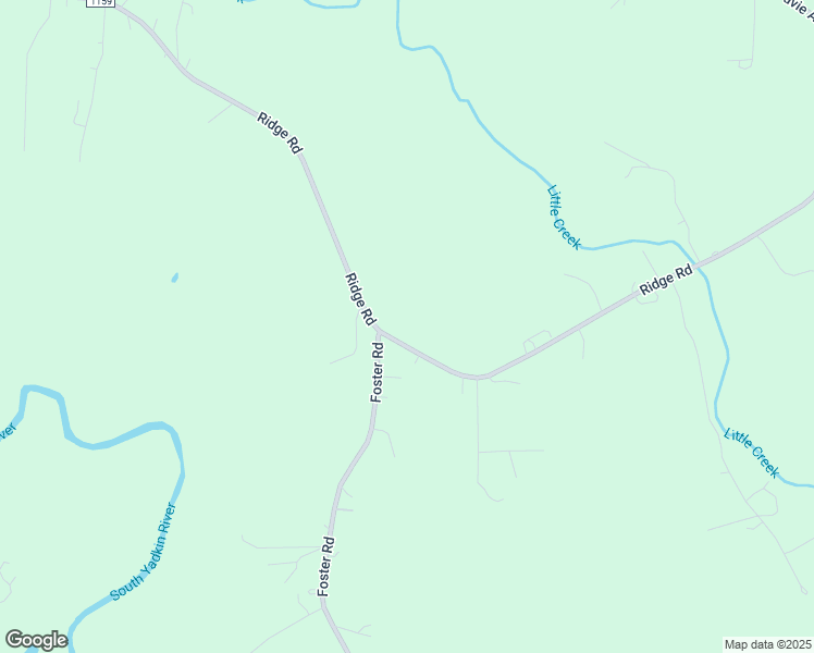 map of restaurants, bars, coffee shops, grocery stores, and more near 654 Ridge Road in Mocksville