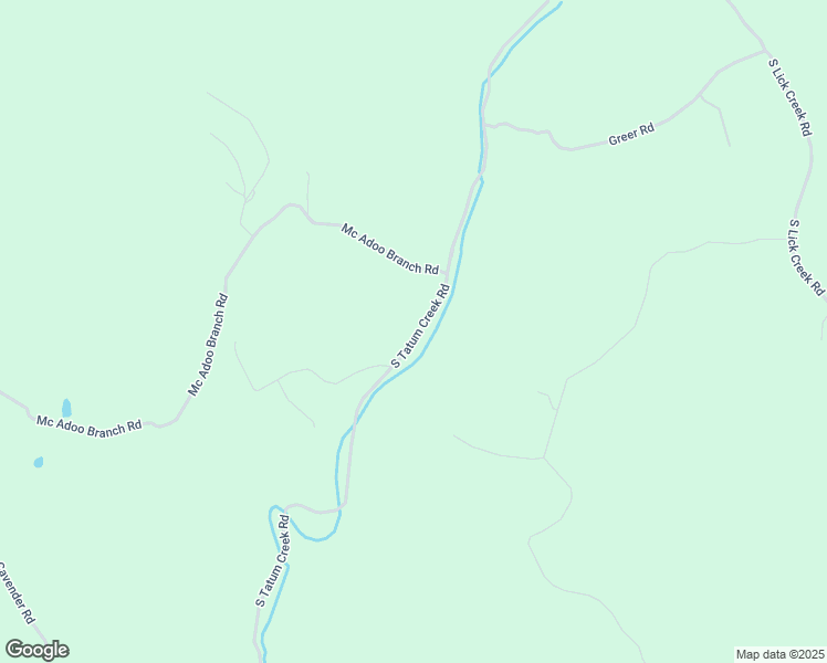 map of restaurants, bars, coffee shops, grocery stores, and more near 9340 South Tatum Creek Road in Lyles