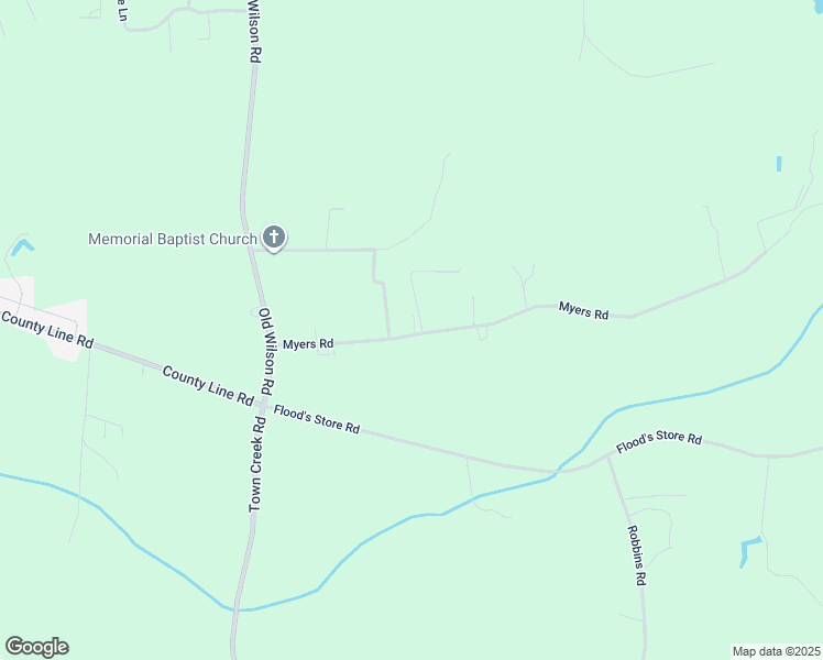 map of restaurants, bars, coffee shops, grocery stores, and more near 313 Myers Road in Rocky Mount
