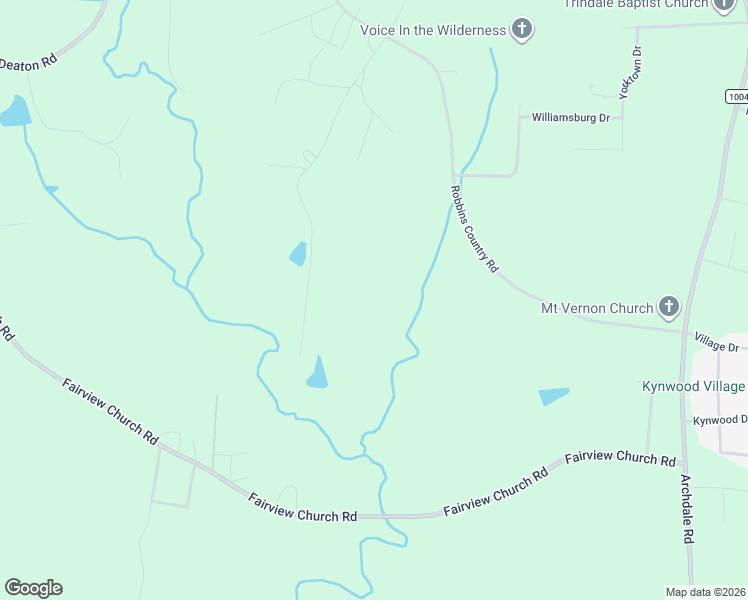 map of restaurants, bars, coffee shops, grocery stores, and more near 1 Peace Road in Trinity