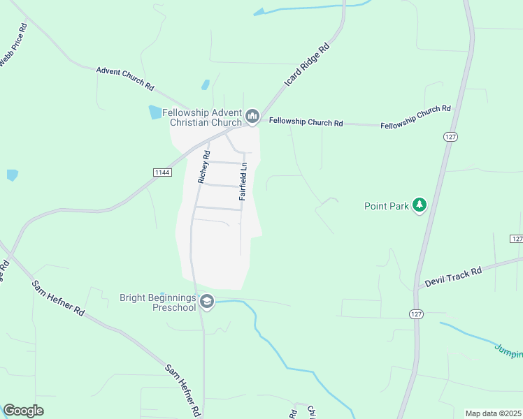 map of restaurants, bars, coffee shops, grocery stores, and more near Ida Court in Township of Taylorsville
