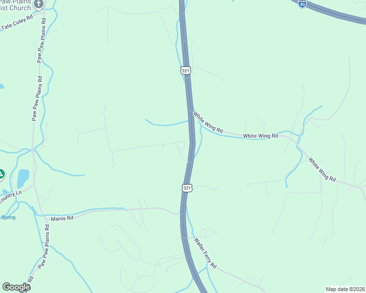 map of restaurants, bars, coffee shops, grocery stores, and more near 300 Montview Drive in Lenoir City