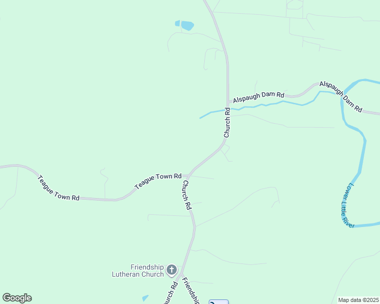 map of restaurants, bars, coffee shops, grocery stores, and more near 4380 Church Road in Taylorsville