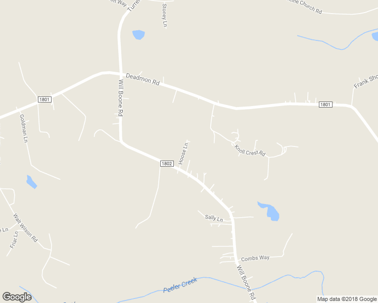 map of restaurants, bars, coffee shops, grocery stores, and more near 144 Hoose Lane in Mocksville