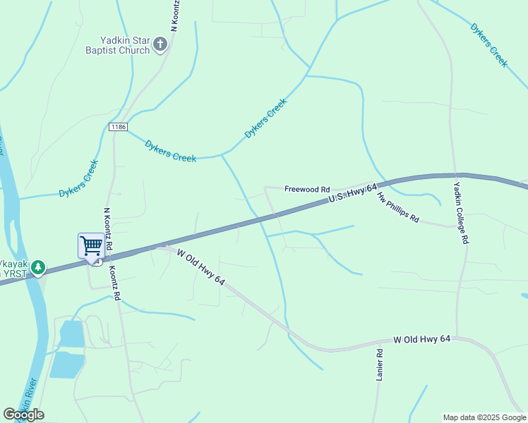 map of restaurants, bars, coffee shops, grocery stores, and more near 564 Freewood Road in Lexington